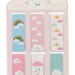 Магнитные закладки «Cloud style», 6 штук