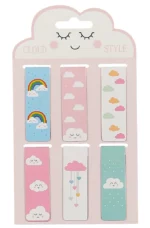 Магнитные закладки «Cloud style», 6 штук